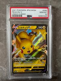 Pikachu V 045/184 - PSA 10