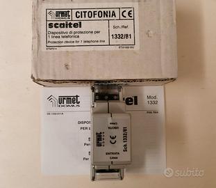 Urmet 1332/81 protezione per una linea telefonica