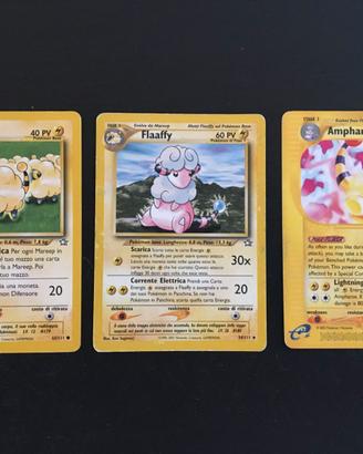 Lotto Pokemon Linea Mareep - Flaaffy - Ampharos
