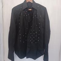 Camicia nera Valentino originale usata