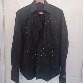 Camicia nera Valentino originale usata