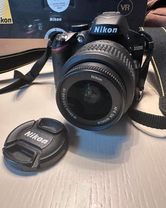 Nikon D3200 Reflex 24,2 MP + 18-55mm VR, SD 8GB