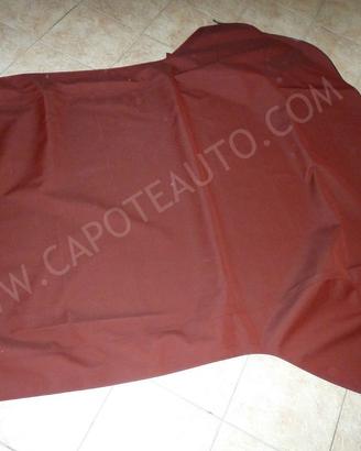 Capote bordeaux rossa Ford Escort cabrio cappotta