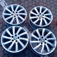 KIT 4 CERCHI LEGA 17" USATI ET41 7.5JX17H2