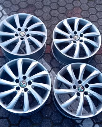 KIT 4 CERCHI LEGA 17" USATI ET41 7.5JX17H2