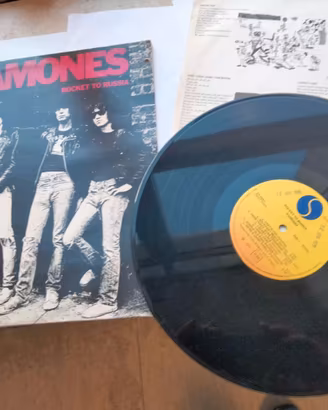LP RAMONES ROCKET TO RUSSIA VINILE 33 GIRI