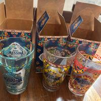 6 bicchieri birra Messina e Spaten