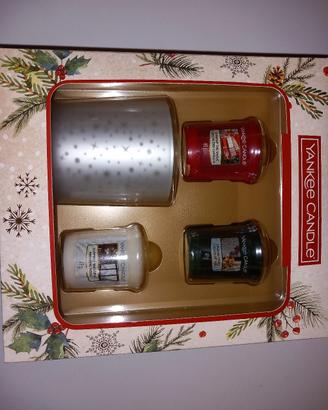 Cofanetto -set dono Yankee Candle 4 candele pr