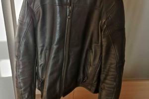 Giacca da moto Alpinestar in pelle nera