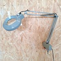 Lampada RIMSA Ciclope Neon con Morsetto Grigia