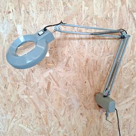 Lampada RIMSA Ciclope Neon con Morsetto Grigia