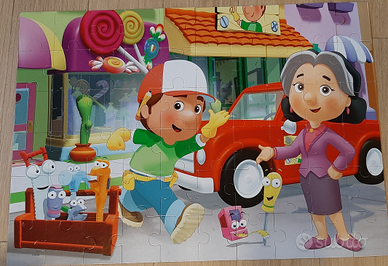 Puzzle Maxi 60 pezzi Manny Tuttofare Clementoni