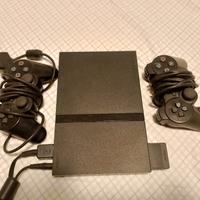 Play Station 2 e controller di PS 4 + giochi 