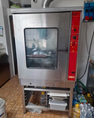 forno a convenzione ventilata a gas