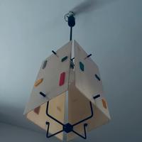 Lampadario anni 60 vintage