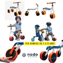 Il Triciclo evolutivo 2 in 1 Btwin  3,6 kg