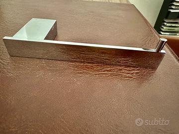 Porta rotolo moderno in ottone per  bagno