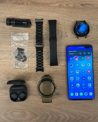 Samsung Galaxy S10 5G, Buds2 Pro, Watch 5 Pro