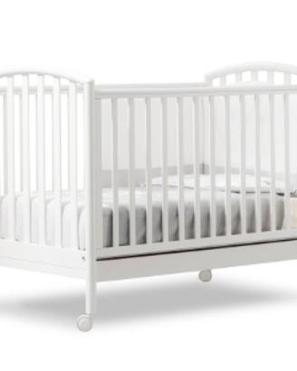 Lettino Pali ciak bianco con sbarre