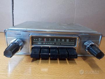 Lotto Di Autoradio Vintage Epoca Voxon Blaupunkt 