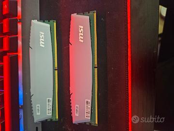kit RAM 16 GB DDR5 (2×8GB) MSI ORIGINALE COME NUOV