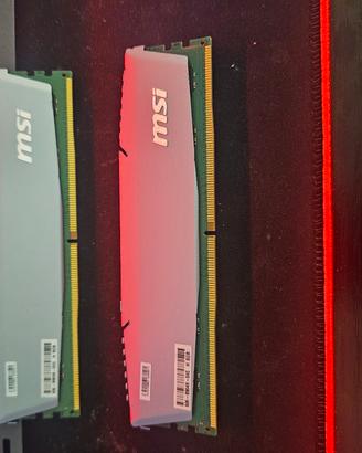 kit RAM 16 GB DDR5 (2×8GB) MSI ORIGINALE COME NUOV
