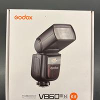 GODOX V860 III FLASH + TRIGGER PER NIKON