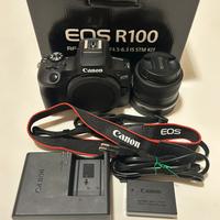 Canon Eos R100 + Canon Rf-s 18-45mm