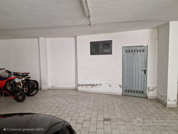 Posto garage per motocicletta