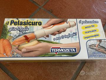 Pelaverdure elettrico ricaricabile Termozeta Nuovo