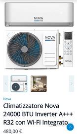 CONDIZIONATORE NOVA 24000 BTU