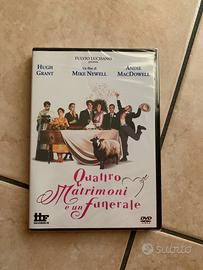 dvd “quattro matrimoni e un funerale”