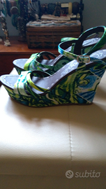 Sandali con zeppa Onyx n. 39