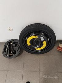 Ruotino di scorta  125/70/R18 +kit per Volkswagen 