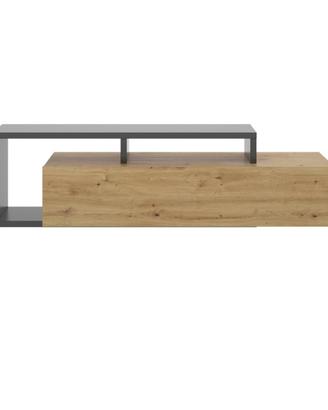 Mobile TV moderno – effetto rovere e antracite