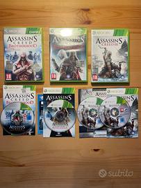 Assassin’s Creed Lotto x3 ITA Xbox 360