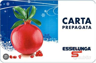 CARTA PREPAGATA ESSELUNGA - Scontata