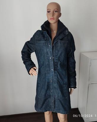 Cappotto jeans trapuntato Ladysoul