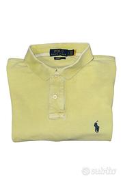 Polo Ralph Lauren  Slim - Giallo Pastello Taglia M