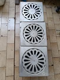 Pilette complete inox dimensioni 30x30