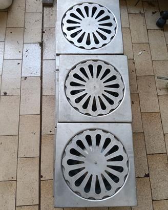 Pilette complete inox dimensioni 30x30