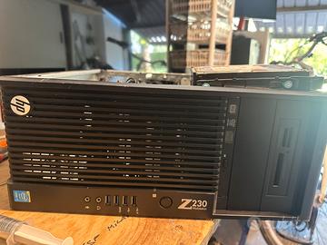 work station Z230 HP 32 gb ram