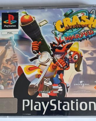 🎮Crash Bandicoot 3- double CD- PS1 -CIB 🦊