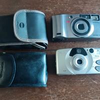 Coppia di Fotocamere Compatte Canon e Minolta 