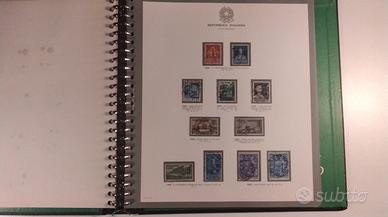 Collezione francobolli Repubblica Italiana 