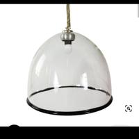 Murano glass pendant lamp Leucos by Renato Toso 