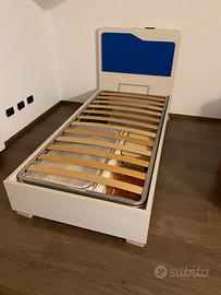 Letto con contenitore