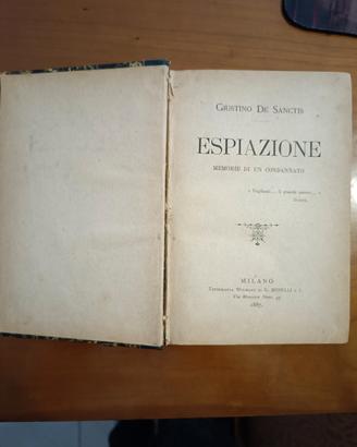Espiazione, Giustino De Sanctis