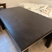 Tavolo York Rovere Grigio 160-90/260