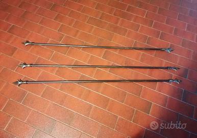 BASTONI PER TENDE ESTENSIBILI, IN FERRO BATTUTO